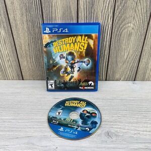 Destroy All Humans! (Sony PlayStation 4 PS4, 2020) THQ Nordic VG Tested